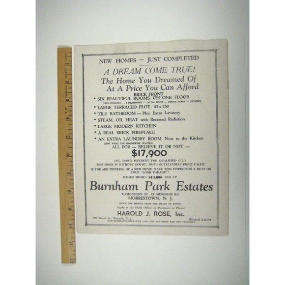 The Red Mill Paper Mill Playhouse Theatre Program 1948 NJ Macollum Greenwell - Picture 6 of 6